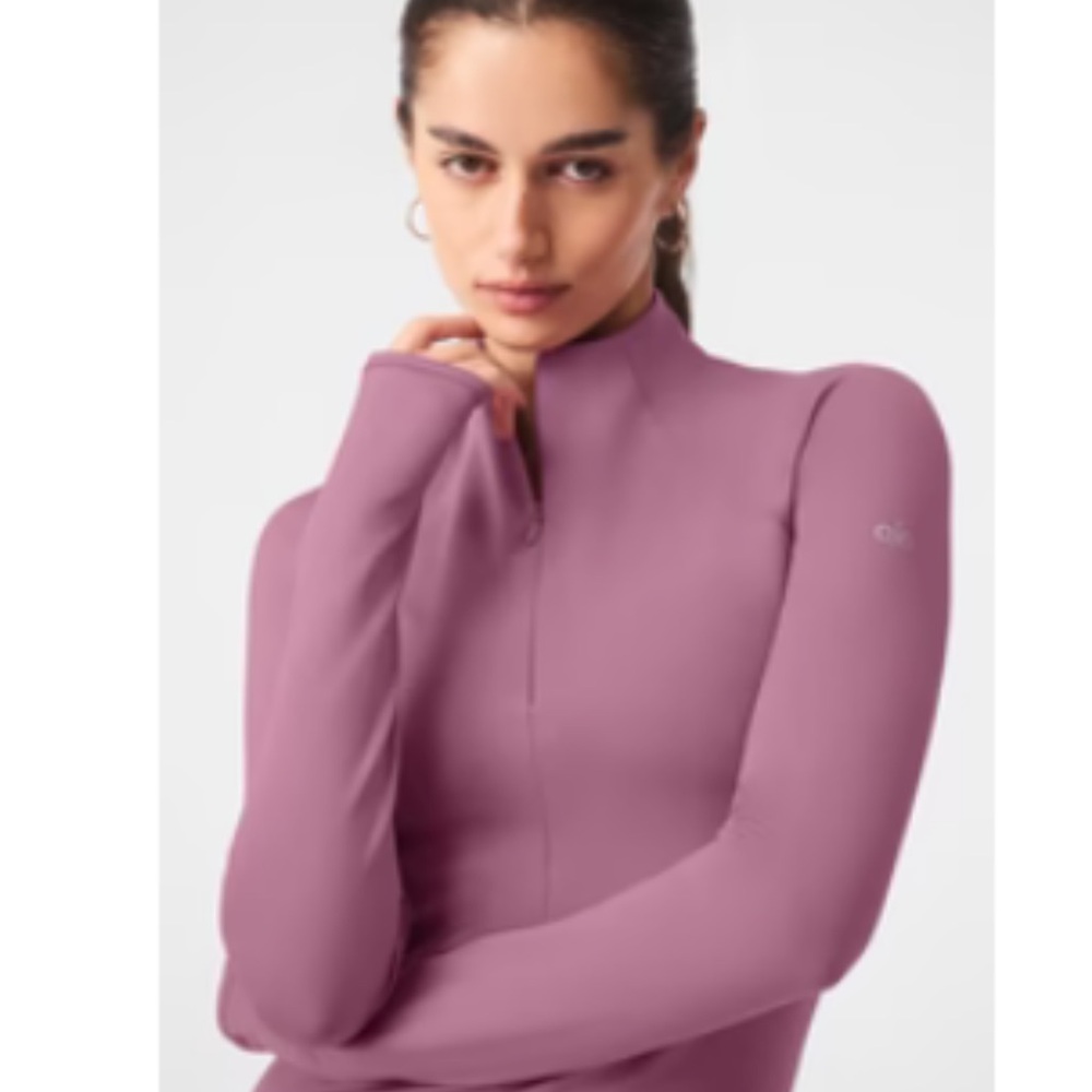 ALO Airlift Winter Warm 1/4 Zip Long Sleeve